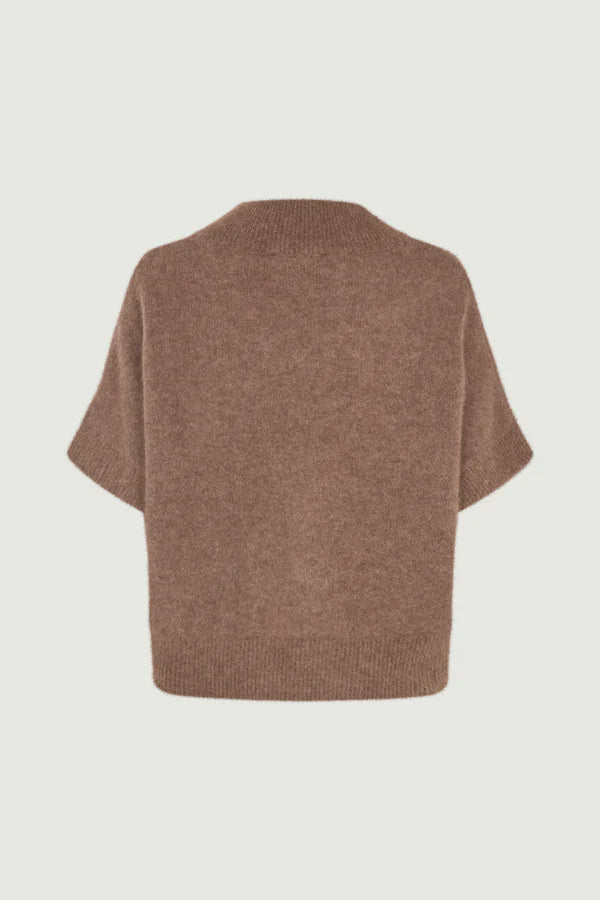 Six Ámes Doanna Sweater Acorn Melange
