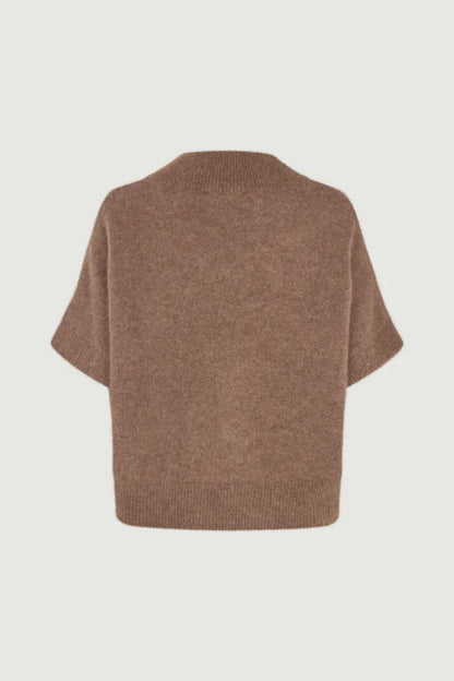 Six Ámes Doanna Sweater Acorn Melange