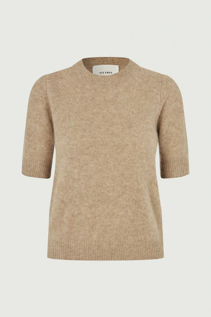Six Ámes Rocca Sweater Beige Mélange