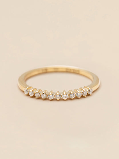 Alliance Diamond Ring Gold