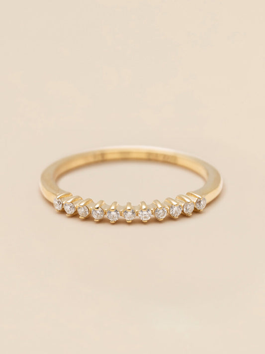Alliance Diamond Ring Gold
