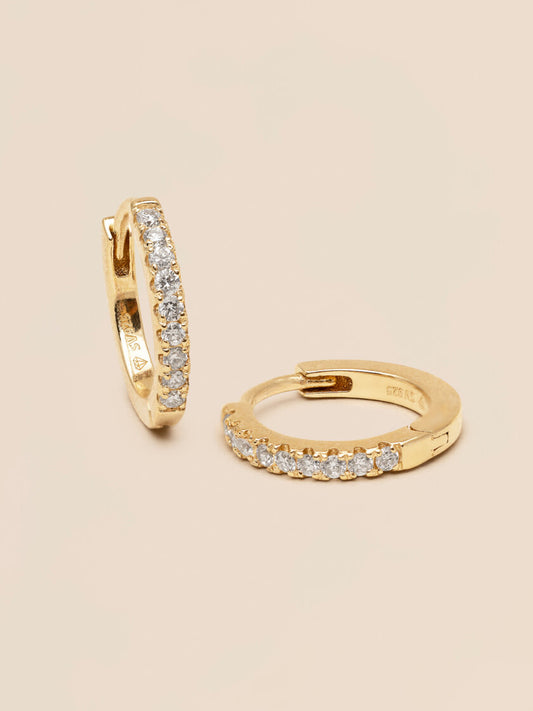 Ylva Li Alliance Diamond Hoops