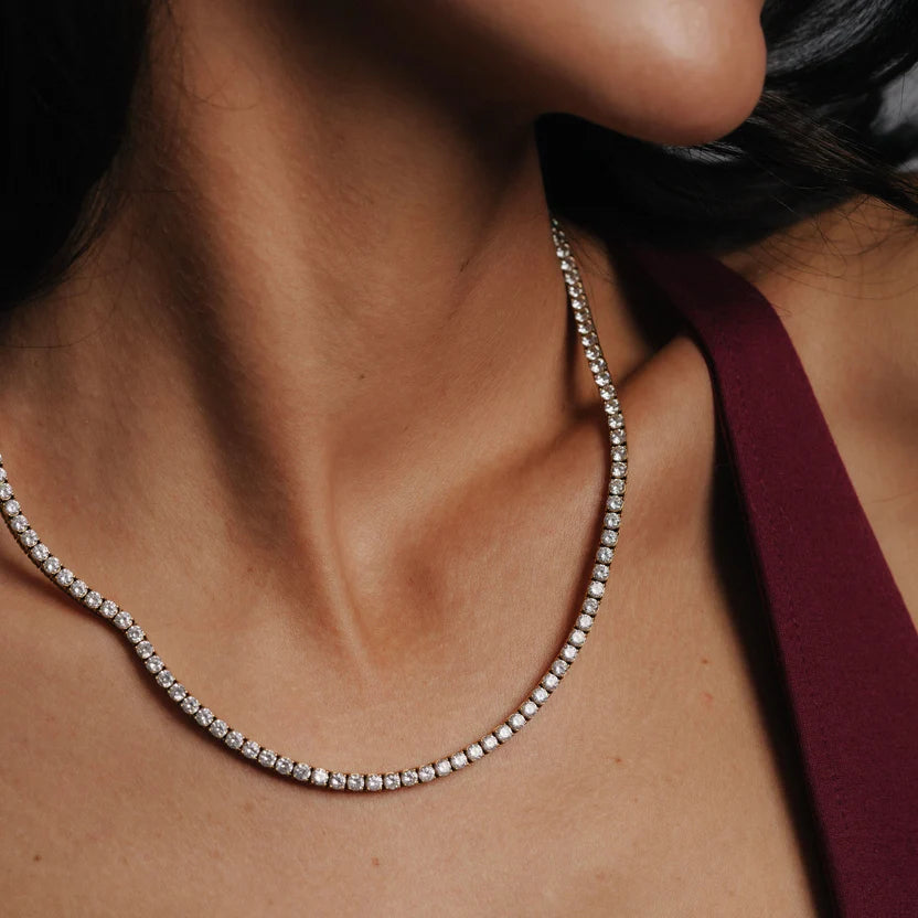 Alora Amara Tennis Necklace