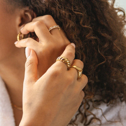 Classic Croissant Ring