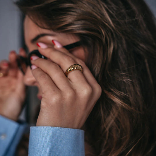 Classic Croissant Ring