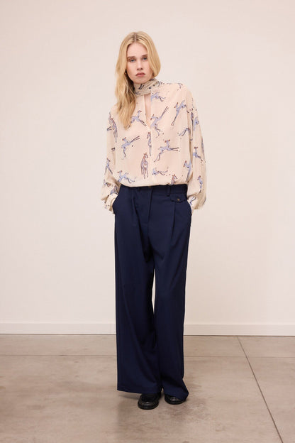 Otto D´ame Bow Shirt