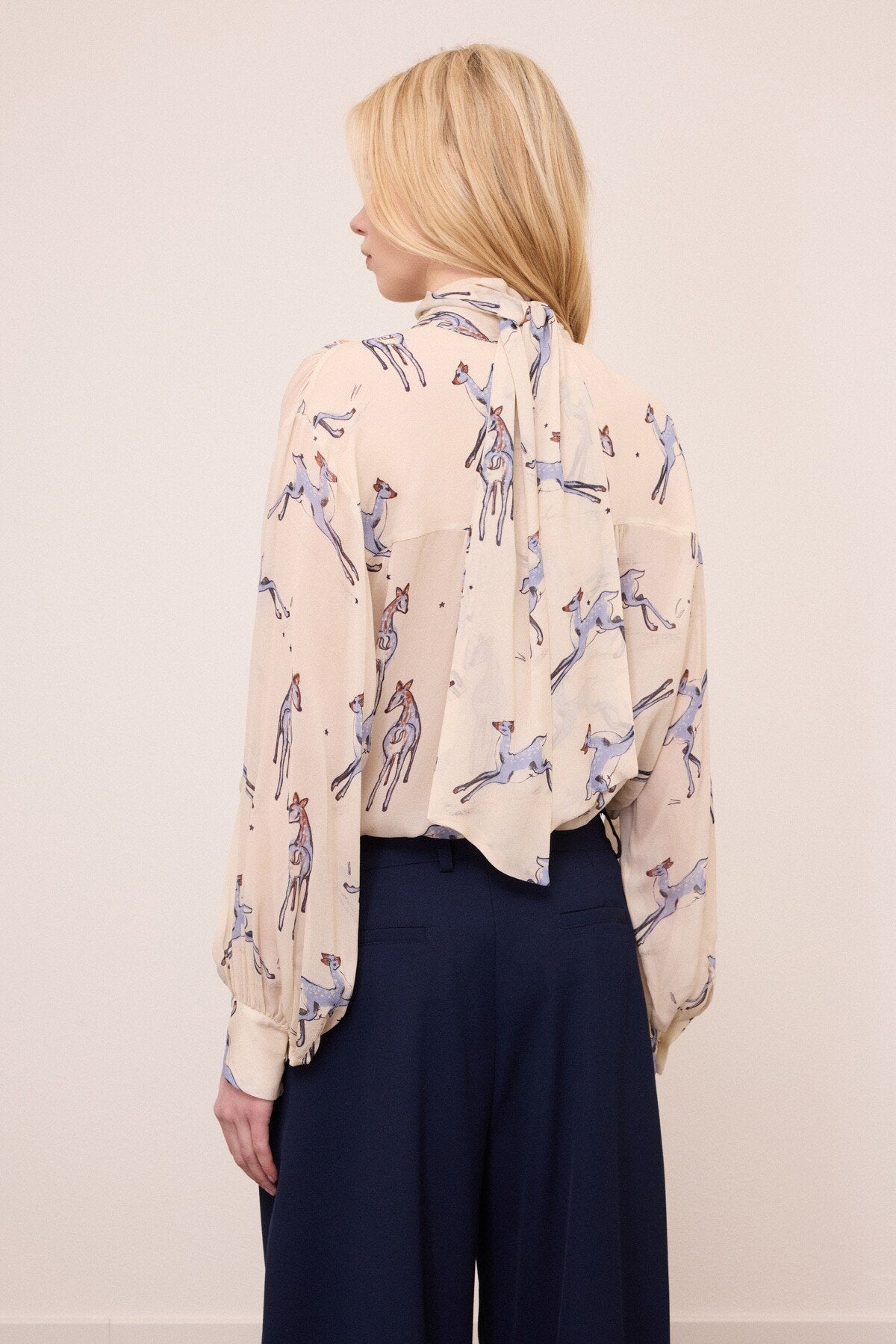 Otto D´ame Bow Shirt