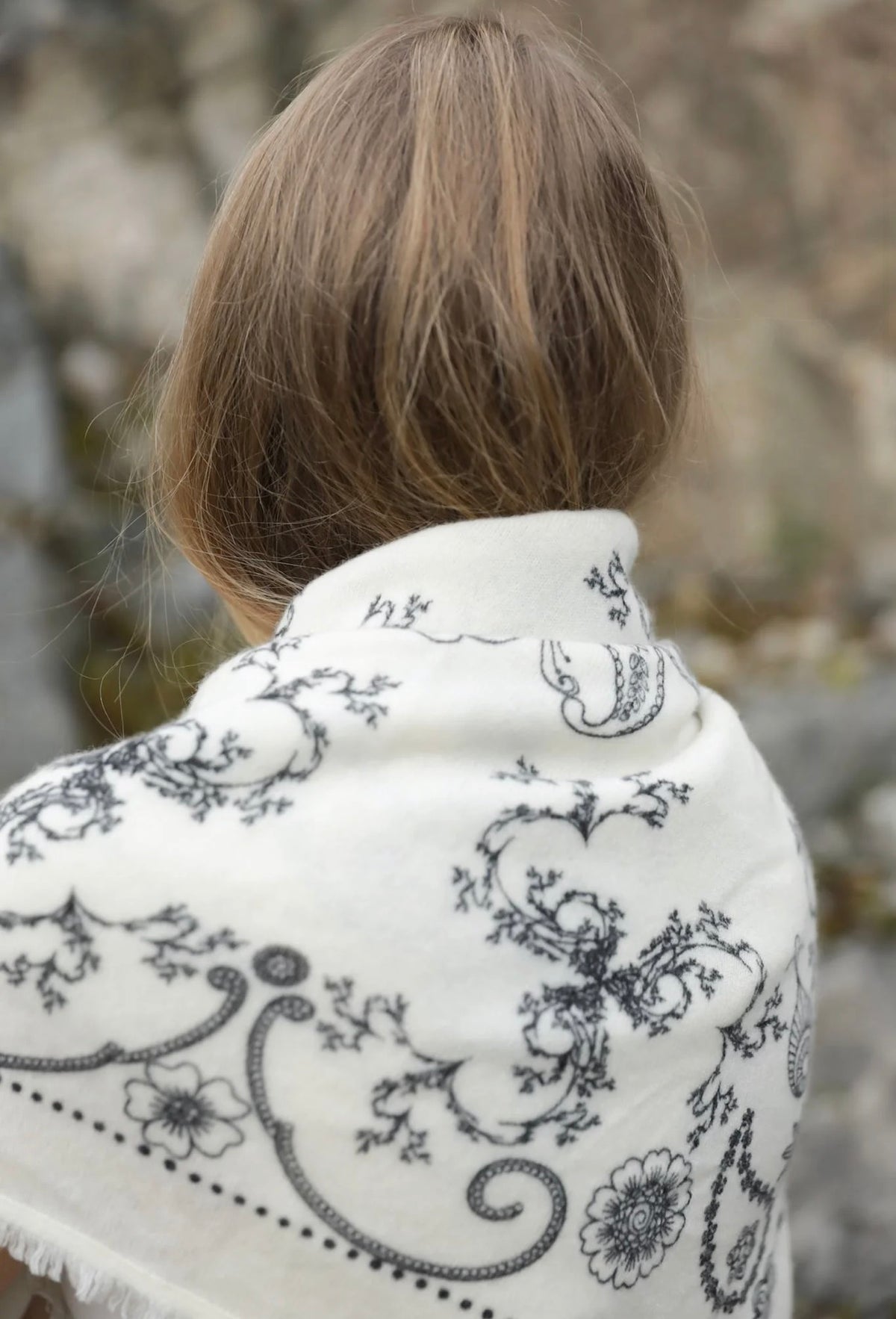 O´TAY Audrey Scarf Off White