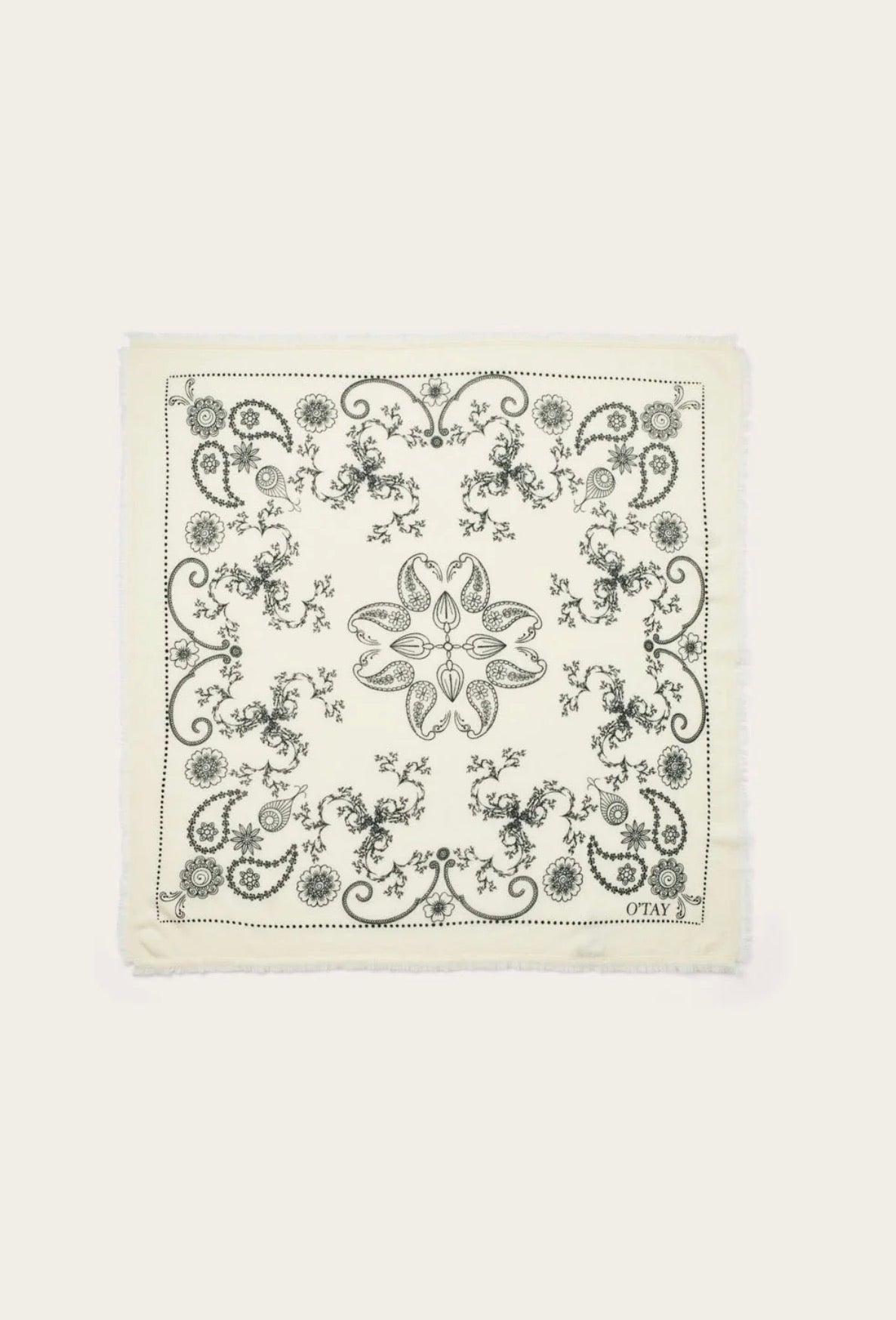 O´TAY Audrey Scarf Off White
