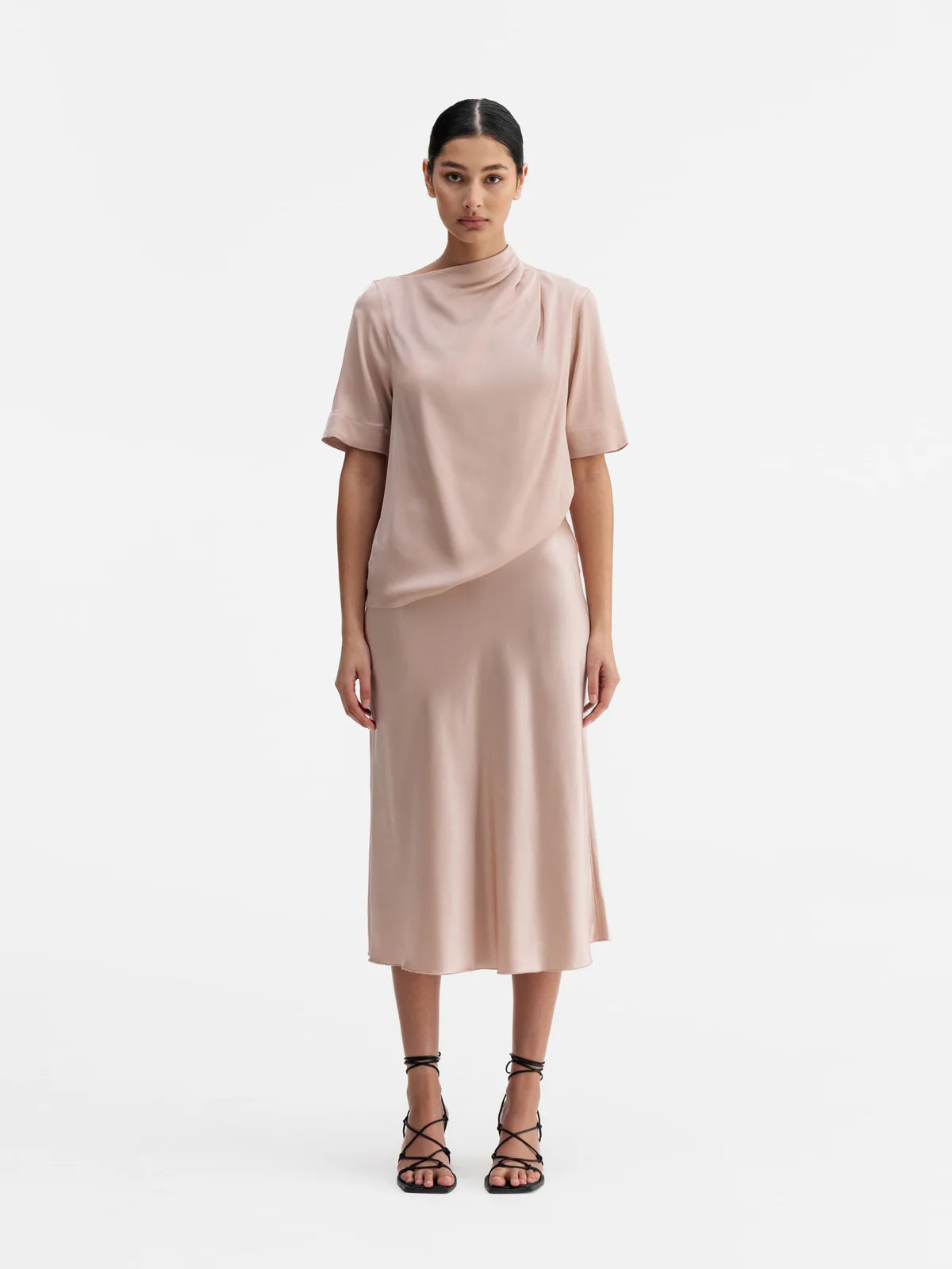 Ahlvar Hana Satin Skirt