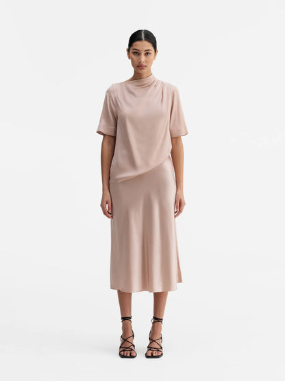 Ahlvar Hana Satin Skirt