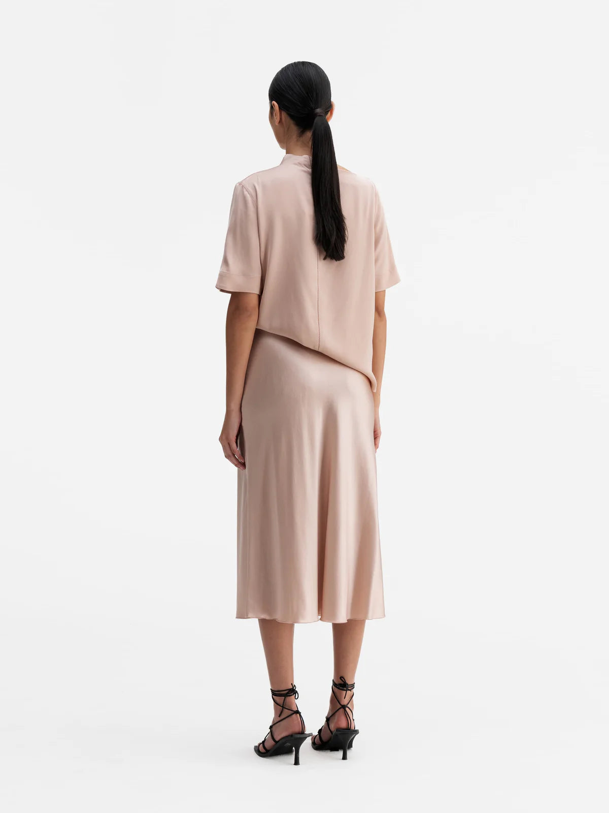 Ahlvar Hana Satin Skirt