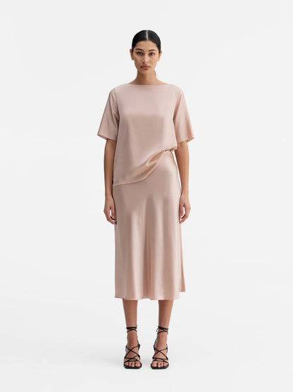Ahlvar Hana Satin Skirt