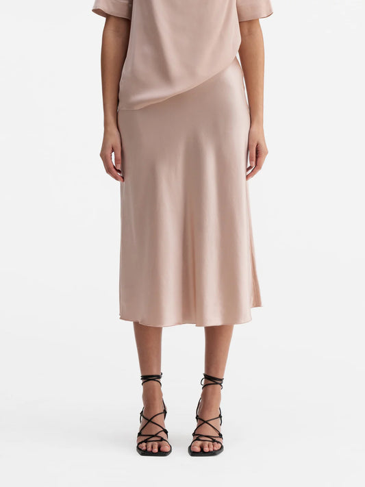 Ahlvar Hana Satin Skirt