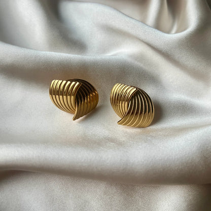 Hanna Huggie Earrings