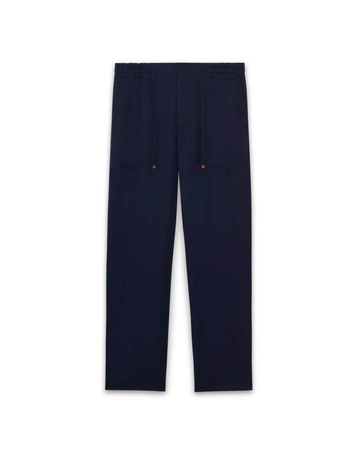 Drôle De Monsieur Le Pantalon Élastiqué Laine