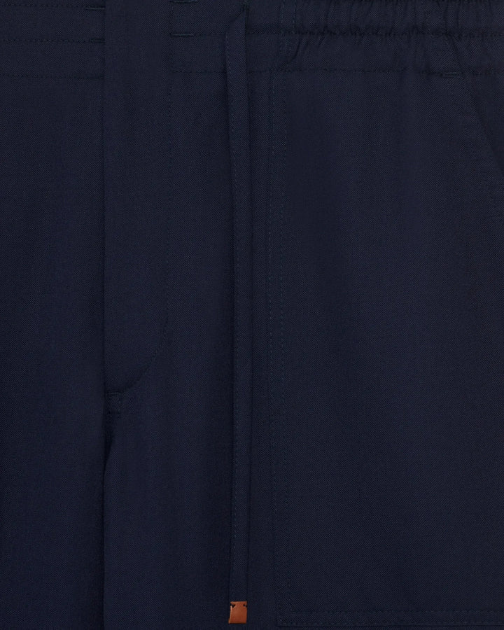 Drôle De Monsieur Le Pantalon Élastiqué Laine