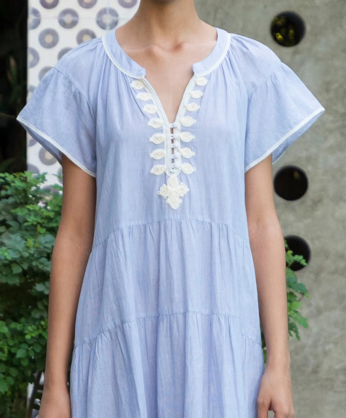 Rose And Rose Camelia Dress