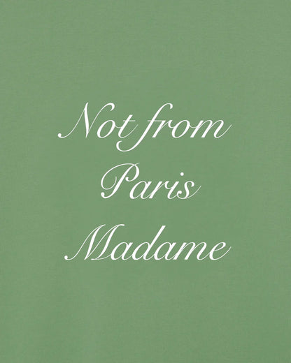 Drôle de Monsieur Le T-Shirt Slogan Calligraphy