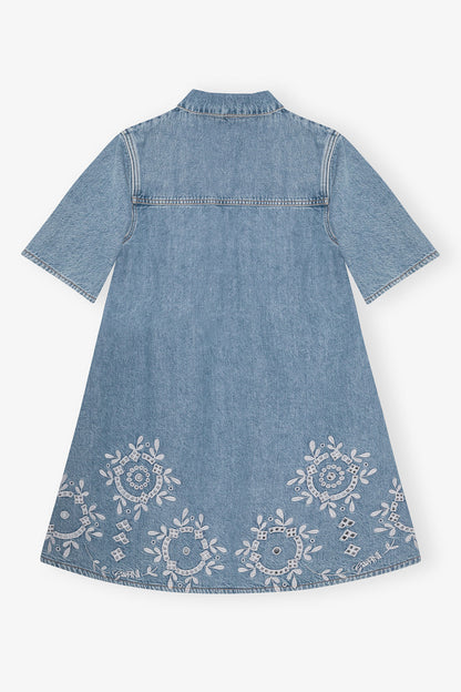 Ganni Miniklänning Denim