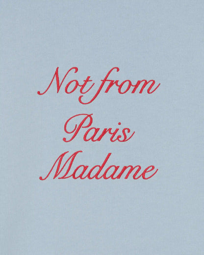 Drôle De Monsieur Sweatshirt Slogan Calligraphy