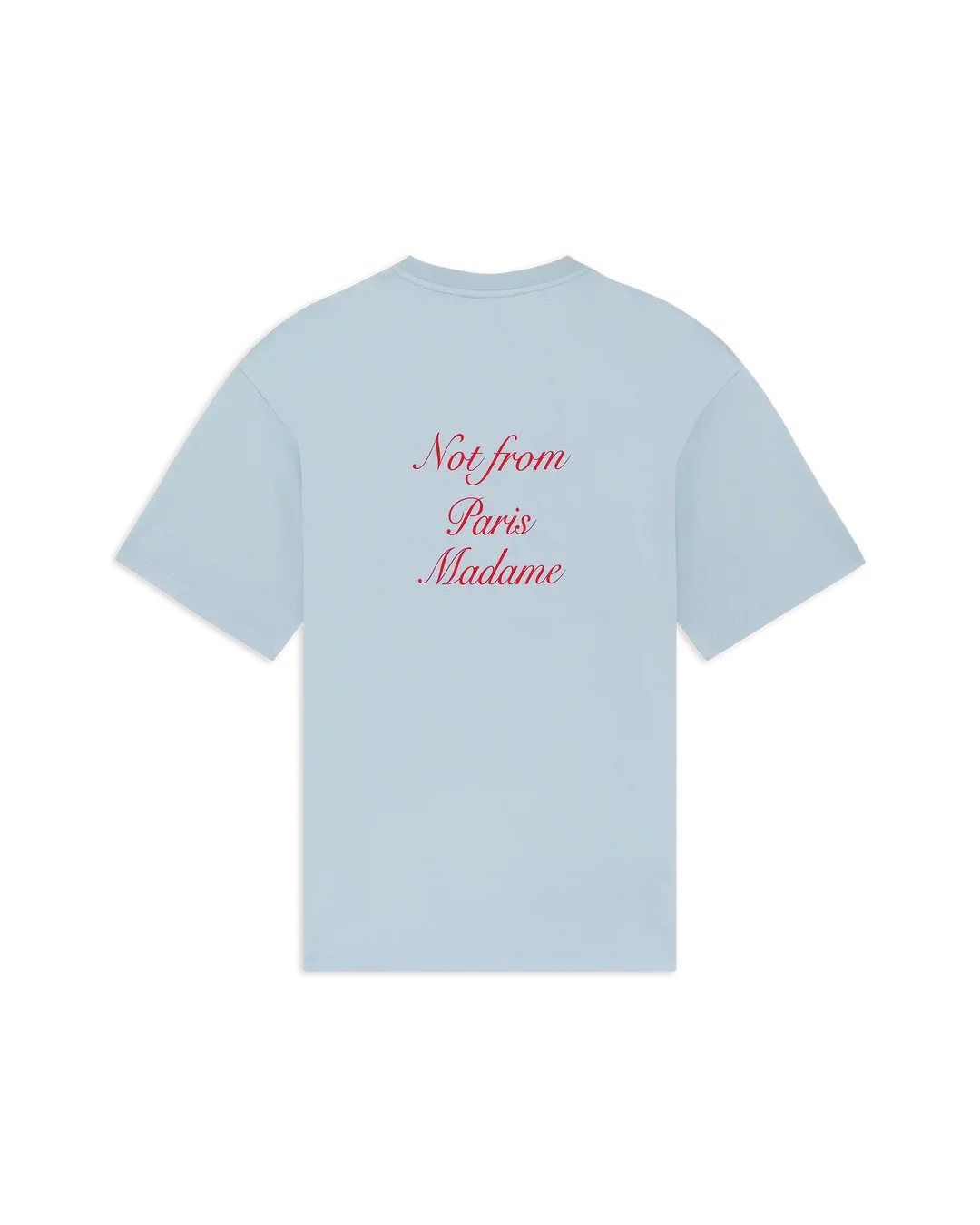 Drôle de Monsieur Le T-Shirt Slogan Calligraphy