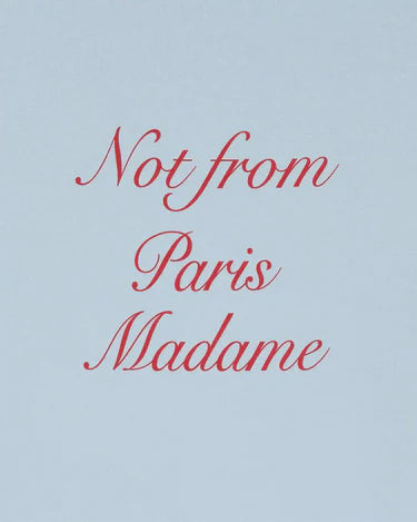 Drôle de Monsieur Le T-Shirt Slogan Calligraphy