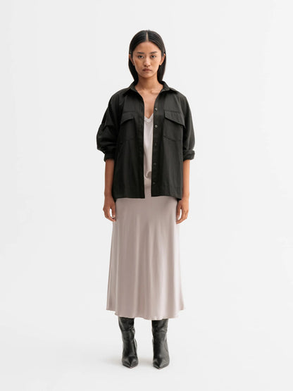 Ahlvar Kaia Overshirt Black