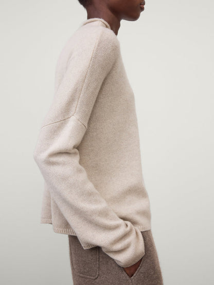 Lisa Yang Sandy Sweater Sand