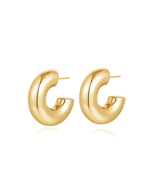 Noemi Hoops Gold Luv Aj