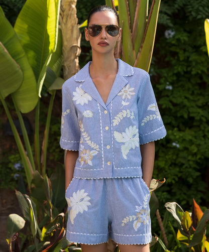 Rose And Rose Tiger Lily Top