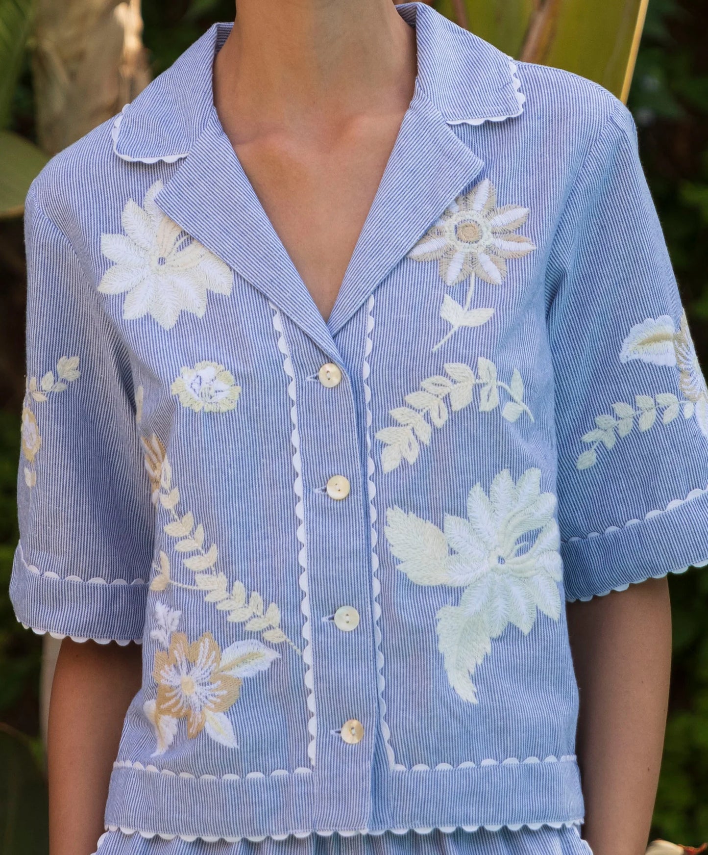 Rose And Rose Tiger Lily Top