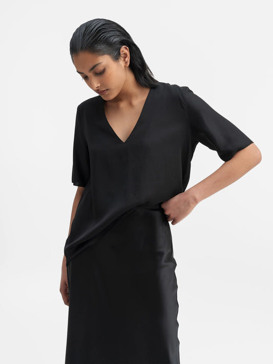 Yoli V-Neck Blouse Ahlvar