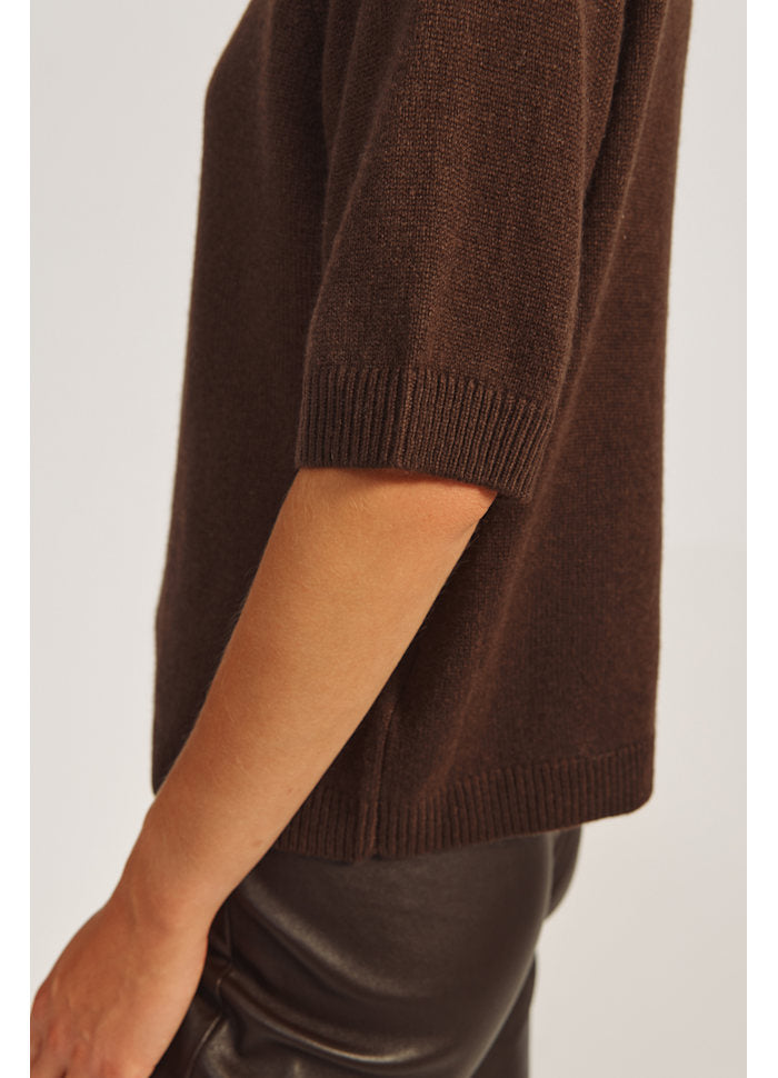 O`TAY Laura T-Shirt Espresso
