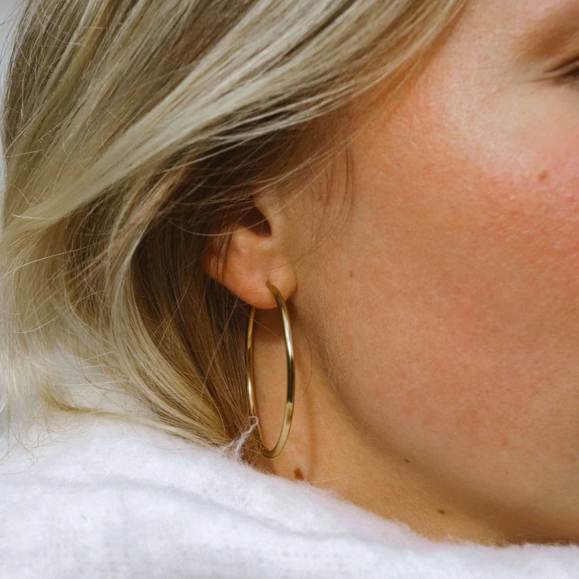 Alora Sky Saturn Hoops