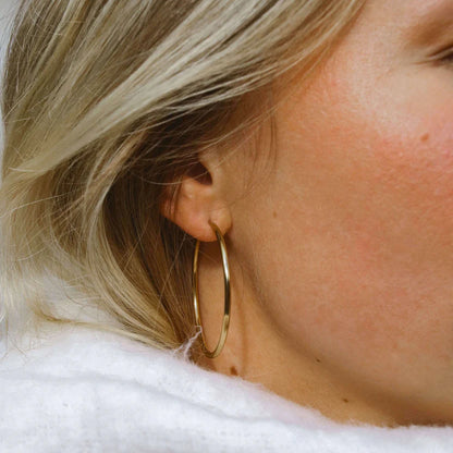 Alora Sky Saturn Hoops